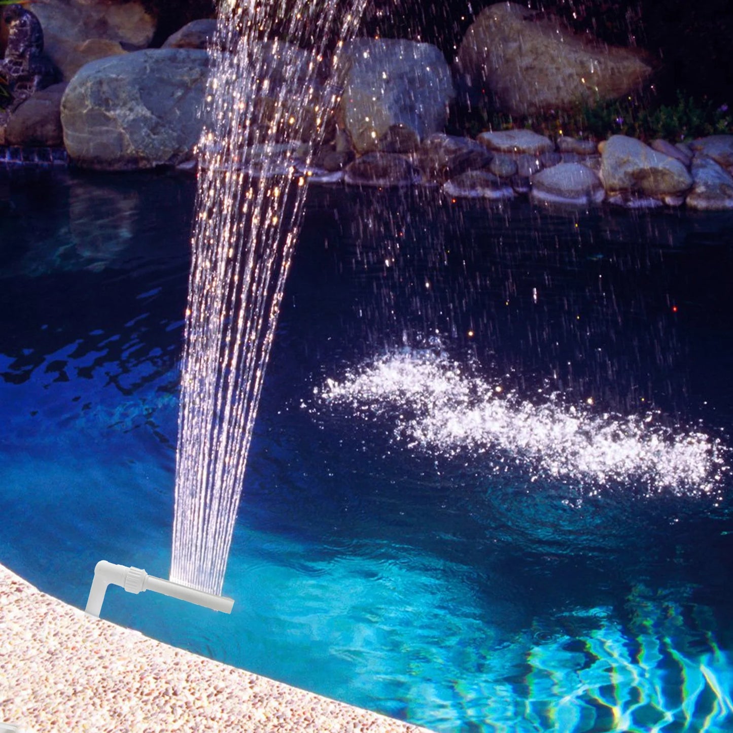 Royaleva Swimming Pool Fountain Spray with Luminous Light