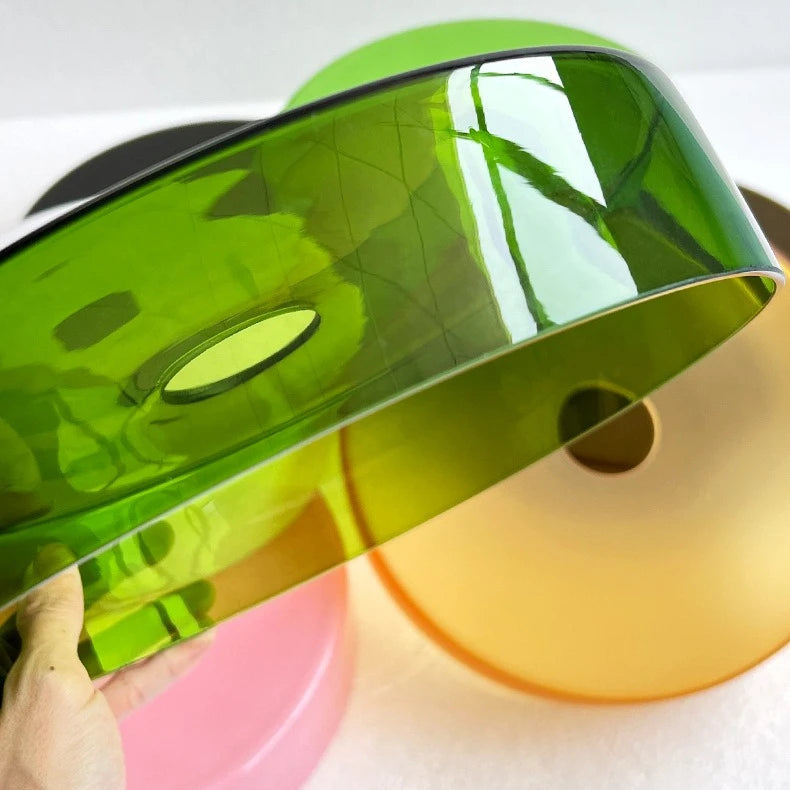 RoyaleGlow Bauhaus Glass Dimmable LED Ceiling Light