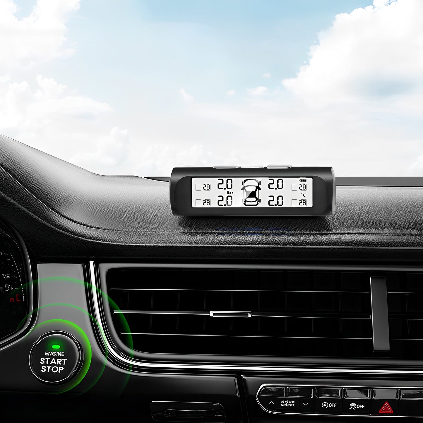 Luxora Tire Pressure Monitoring Sensor System for Cars