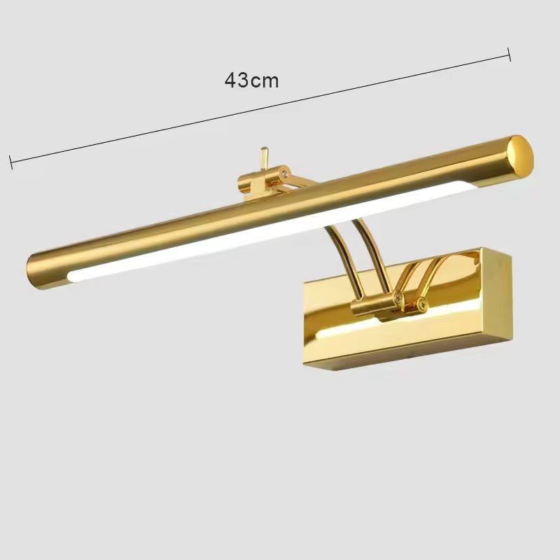 Royallure Brass Picture Light Sconce with Adjustable LED for Art Display