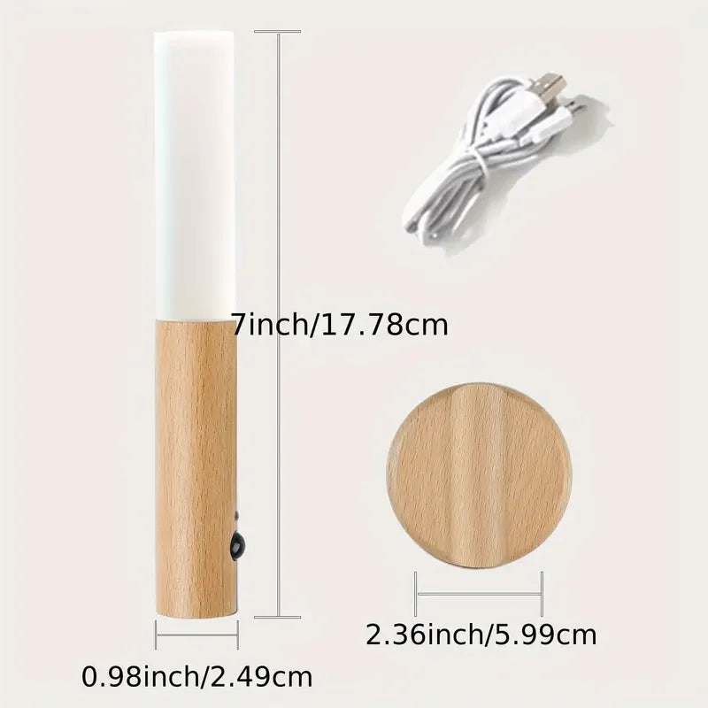 Royallure Motion Sensor Night Light LED Rechargeable Magnetic Wall Lamp