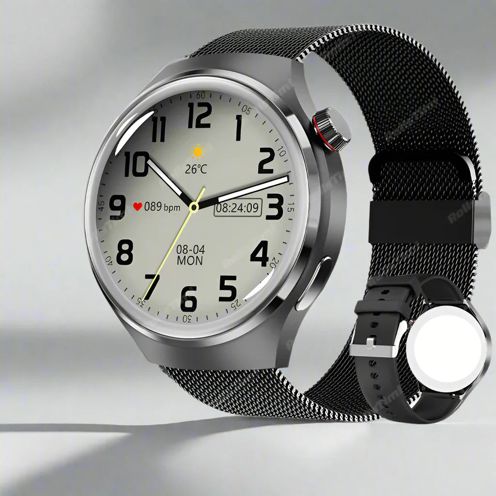 Luxora Pro 2025 Smartwatch – Advanced Health & Fitness Tracker