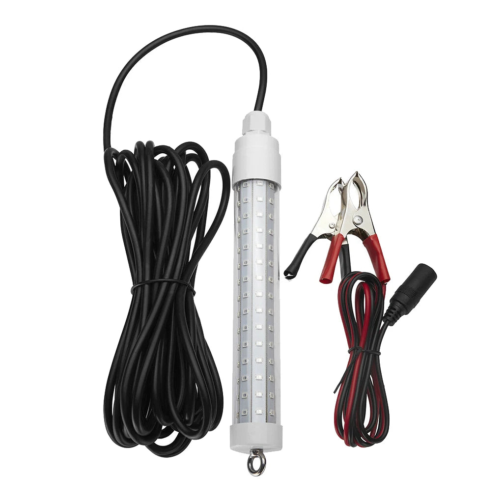 Luxora 12V LED Underwater Night Fishing Light - IP68 Submersible Fish and Squid Attractor