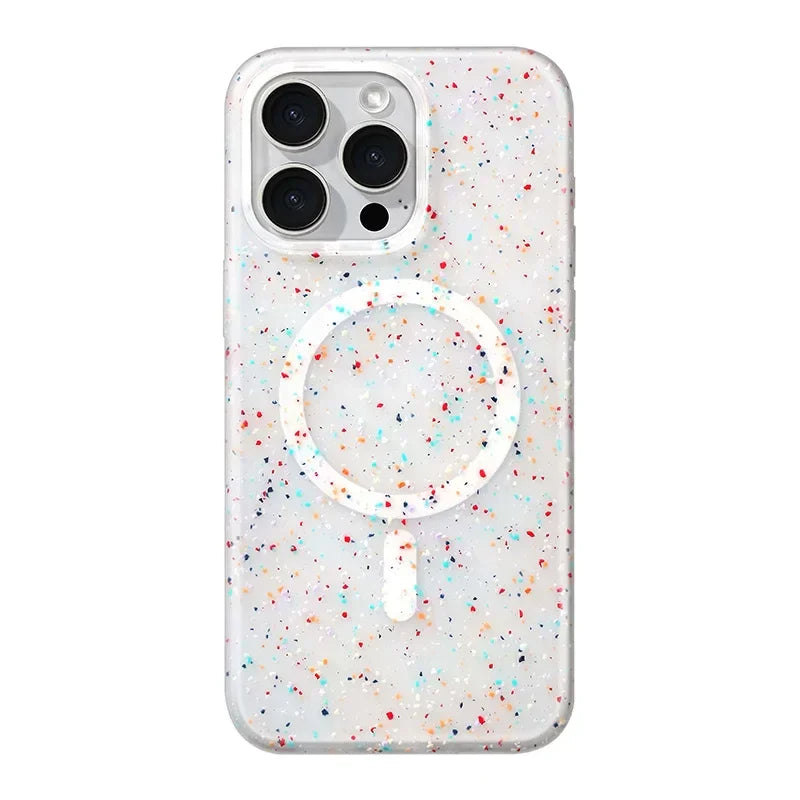 RoyaleGlow Artistic Splash iPhone Case with 360 Protection