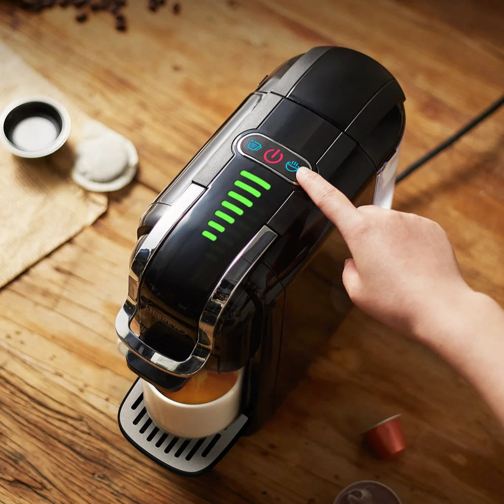 5-in-1 Coffee Machine – 19-Bar Multiple Capsule Brewer