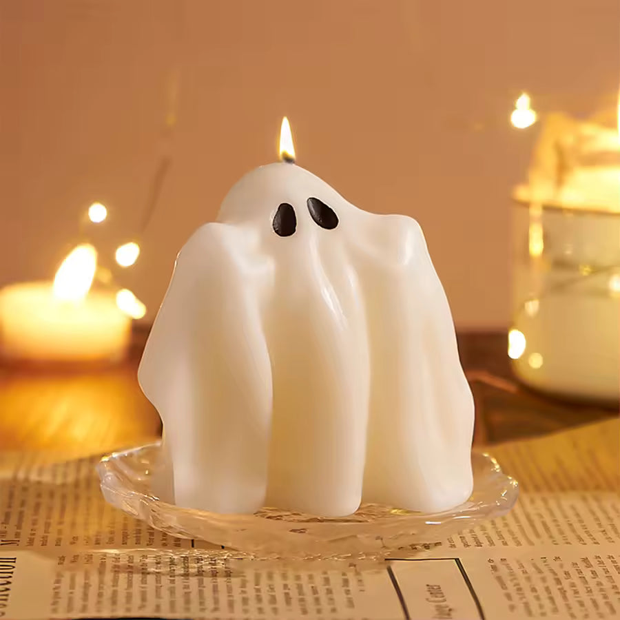 Royallure Halloween Ghost Scented Candle Long-Lasting Fragrance Party Decoration