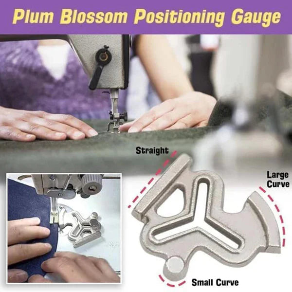 Luxora Plum Blossom Positioning Gauge for Seamless Sewing