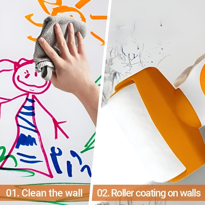 Rayvia Wall Repair Roller Paint Brush (500g) Easy Use