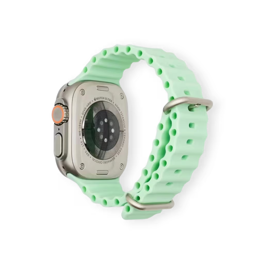 RoyaleGlow Waterproof Apple Watch Compatible Band – Secure Fit for Sports & Swimming