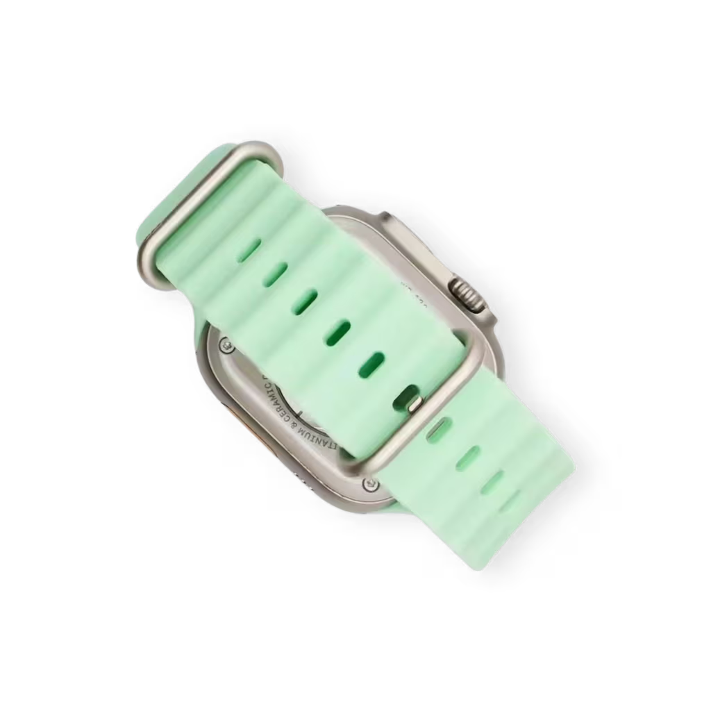 RoyaleGlow Waterproof Apple Watch Compatible Band – Secure Fit for Sports & Swimming