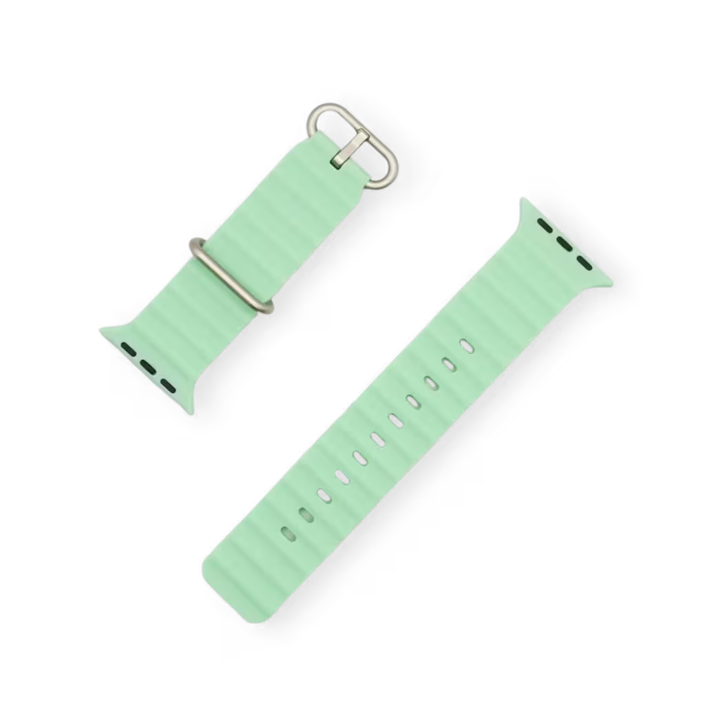 RoyaleGlow Waterproof Apple Watch Compatible Band – Secure Fit for Sports & Swimming