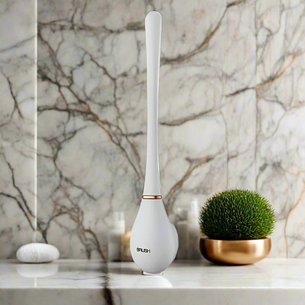 Royaleva Soft Silicone Toilet Brush for Easy Cleaning