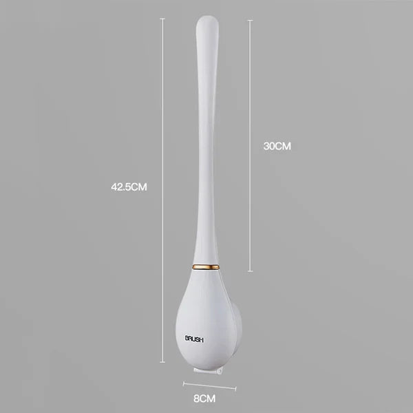 Royaleva Soft Silicone Toilet Brush for Easy Cleaning