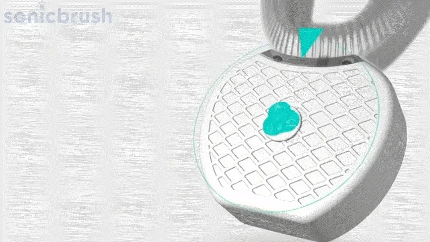 RoyaleGlow Ultrasonic Toothbrush - Electric Brush Cleaner