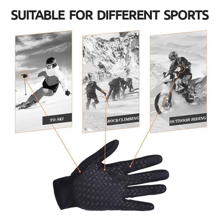 RoyaleGlow Thermal Gloves - Unisex Touch Screen Winter Gloves