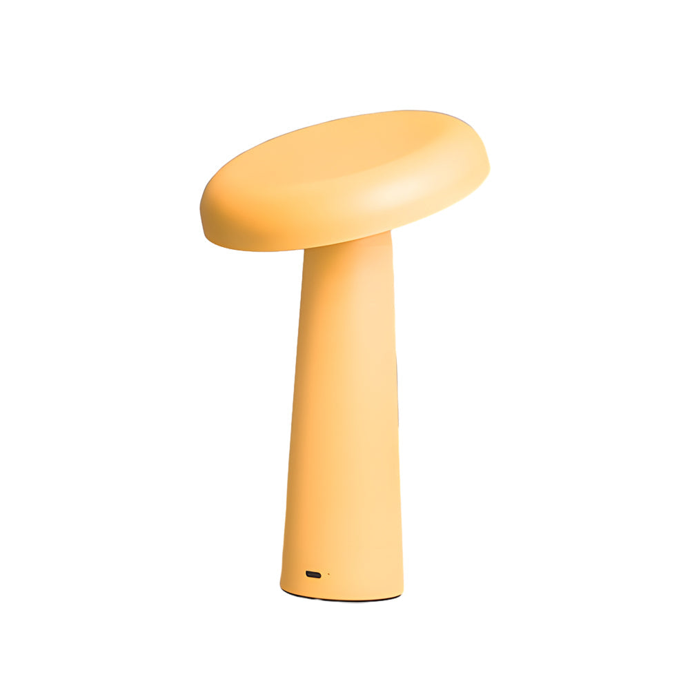 Tiltable Mushroom Touch Dimmable USB Rechargeable Table Lamp 6