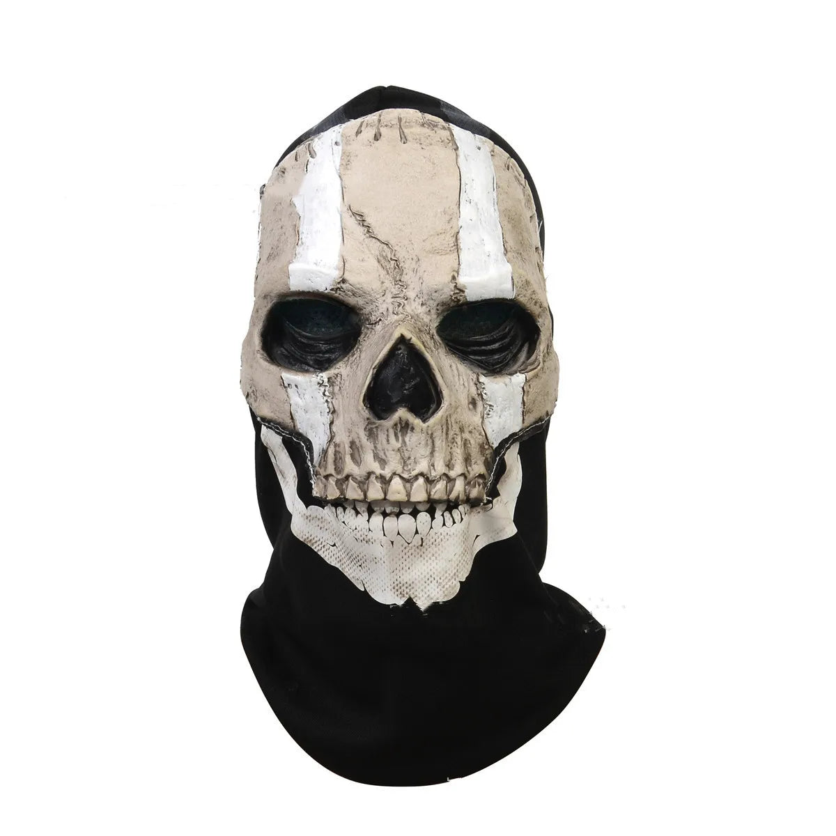 Unisex Halloween Horror Ghost Skull Mask Call of Duty MW2 Latex Headgear Helmet Cosplay Perform Party Masquerade Prop Cosplay 11