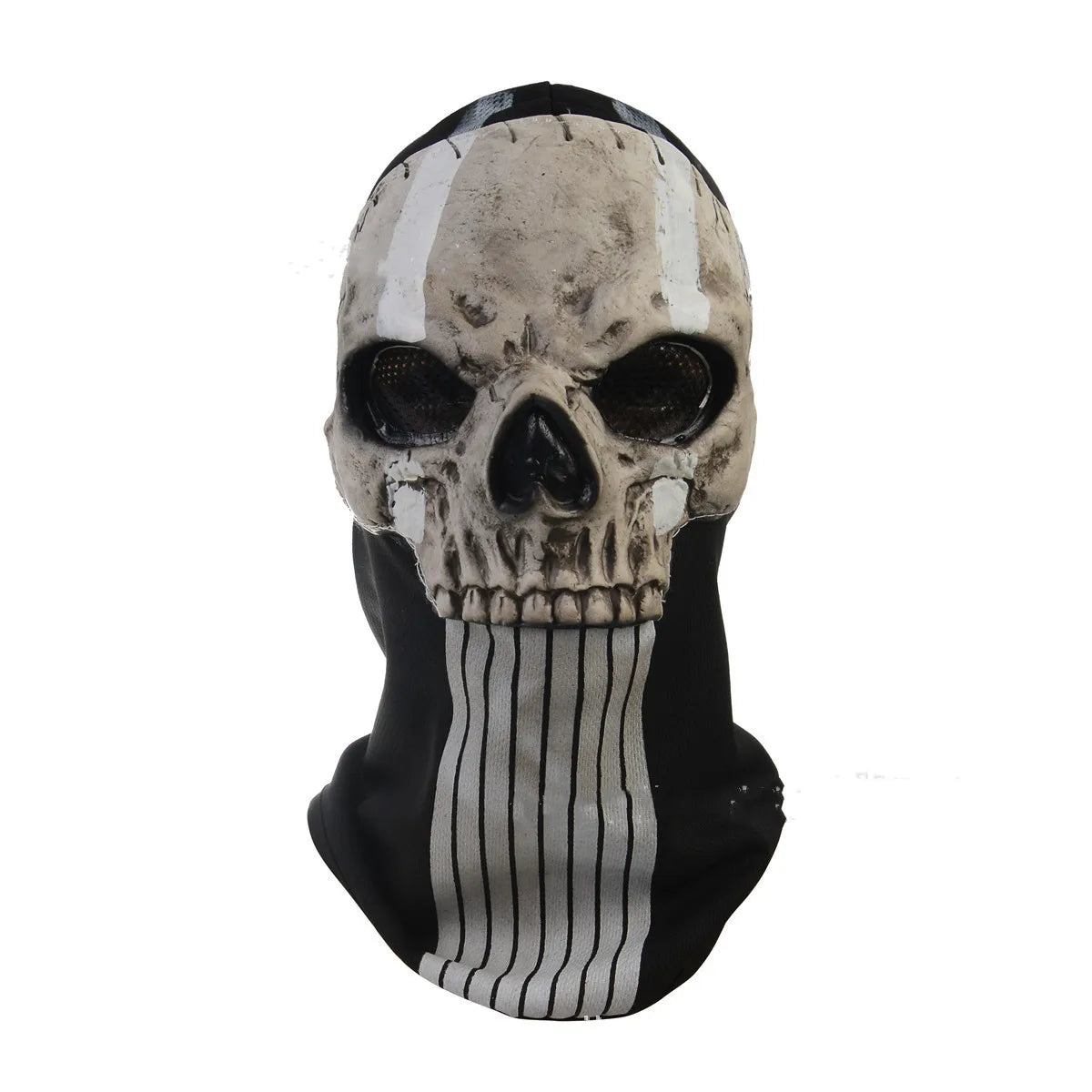 Unisex Halloween Horror Ghost Skull Mask Call of Duty MW2 Latex Headgear Helmet Cosplay Perform Party Masquerade Prop Cosplay 5
