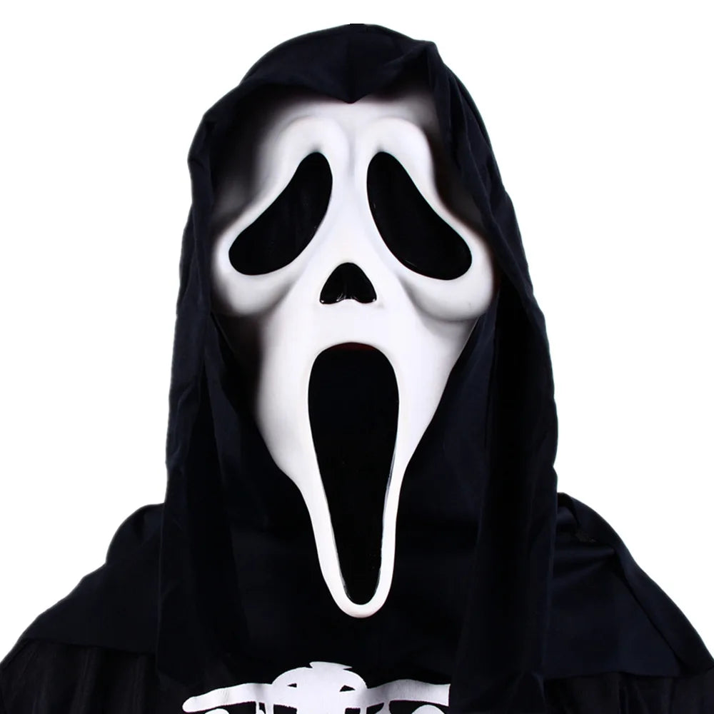 Unisex Halloween Horror Ghost Skull Mask Call of Duty MW2 Latex Headgear Helmet Cosplay Perform Party Masquerade Prop Cosplay 8