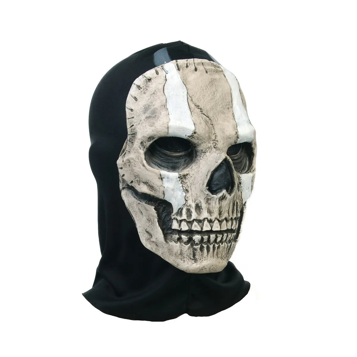 Unisex Halloween Horror Ghost Skull Mask Call of Duty MW2 Latex Headgear Helmet Cosplay Perform Party Masquerade Prop Cosplay 9