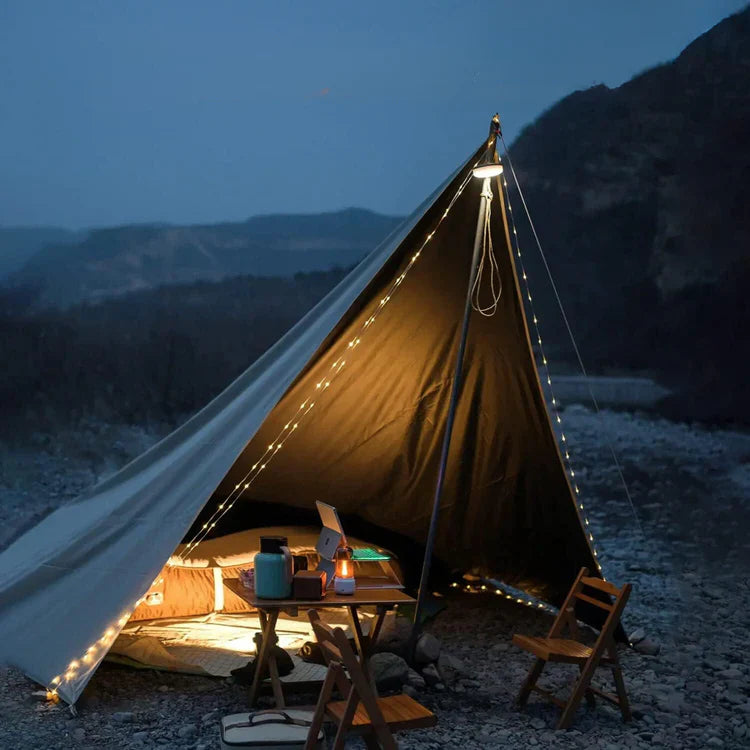 LuxRoyale Outdoor String Light with 250 Lumens and 5 Modes