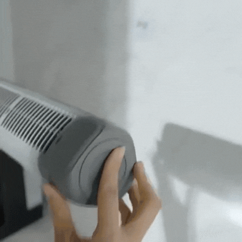 Royallure AirWave Wireless Rechargeable Air Conditioner – Bladeless, 12 Hr Battery, Wall-or-Desk Cooling
