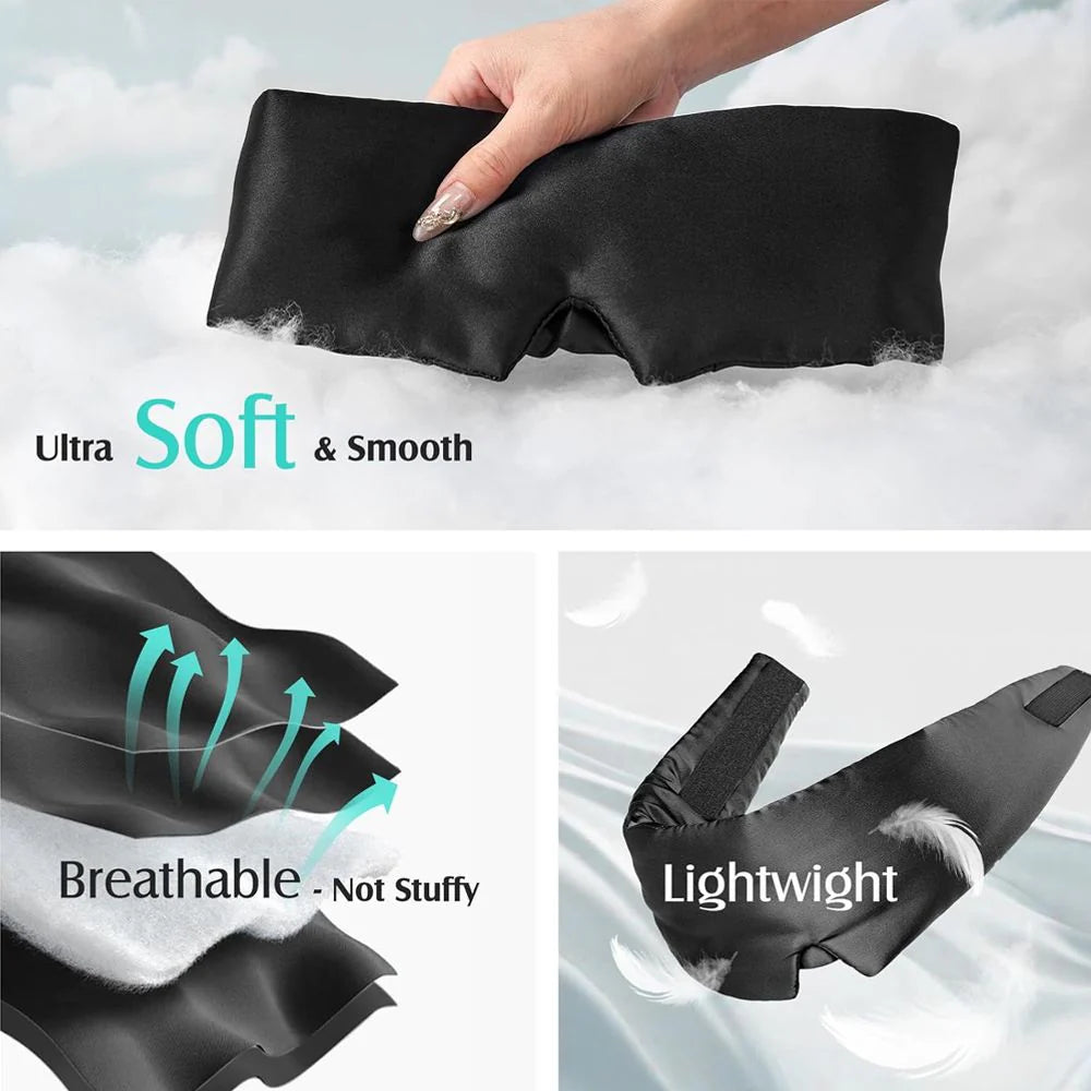 Royaleva Premium Silk Sleep Mask for Ultimate Comfort