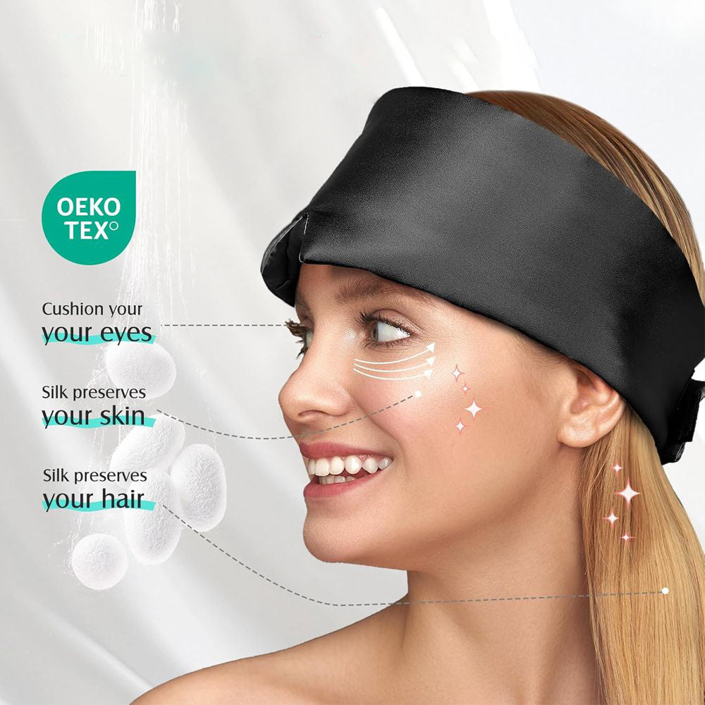 Royaleva Premium Silk Sleep Mask for Ultimate Comfort