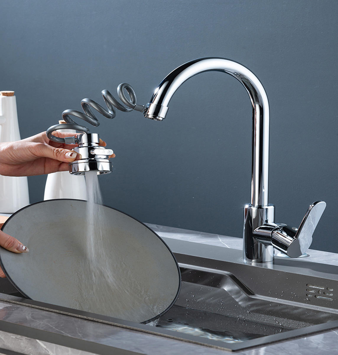 Royaleva 360 Degree Faucet Extender With Three Modes