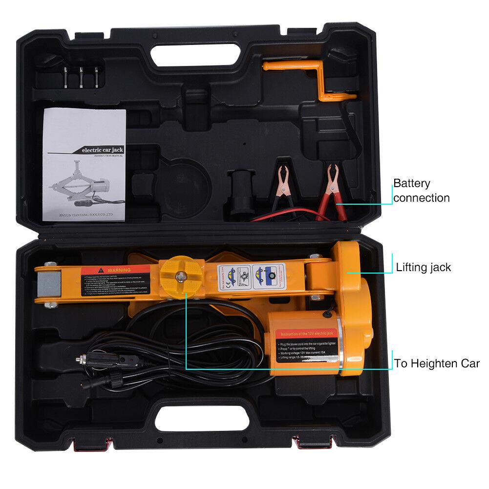 Luxora Electric Scissor Lift - 12V Scissor Lift Jack
