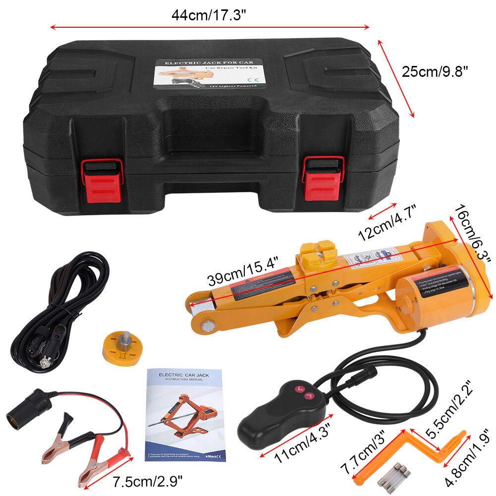 Luxora Electric Scissor Lift - 12V Scissor Lift Jack