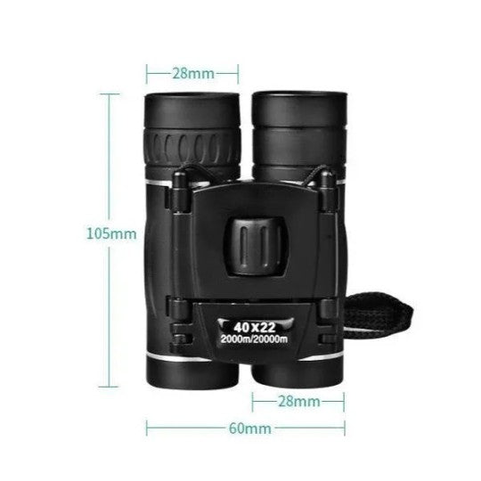 RoyaleGlow Military HD 40x22 Binoculars Professional Hunting Telescope