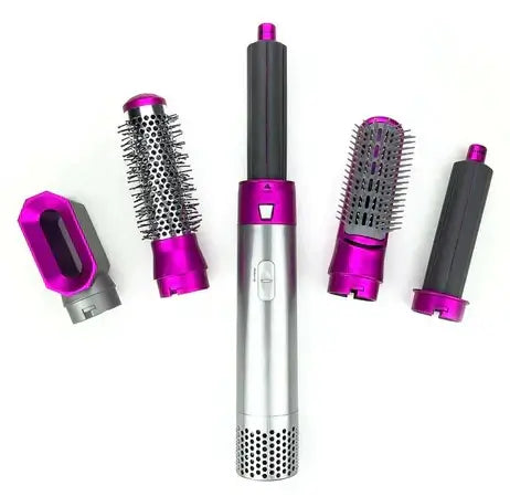 Royallure 5-in-1 Hair Dryer Styler – Blow-Dry, Curl, Straighten, Volumize, Frizz-Free Ionic Finish