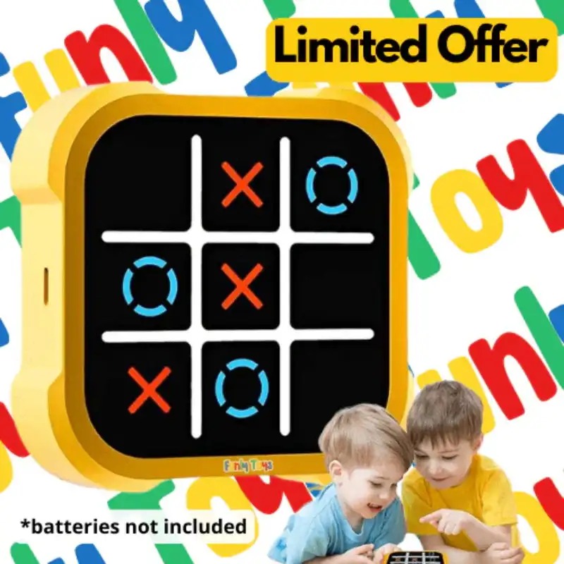 Royaleva Electronic Tic Tac Toe Board Game for Family Fun