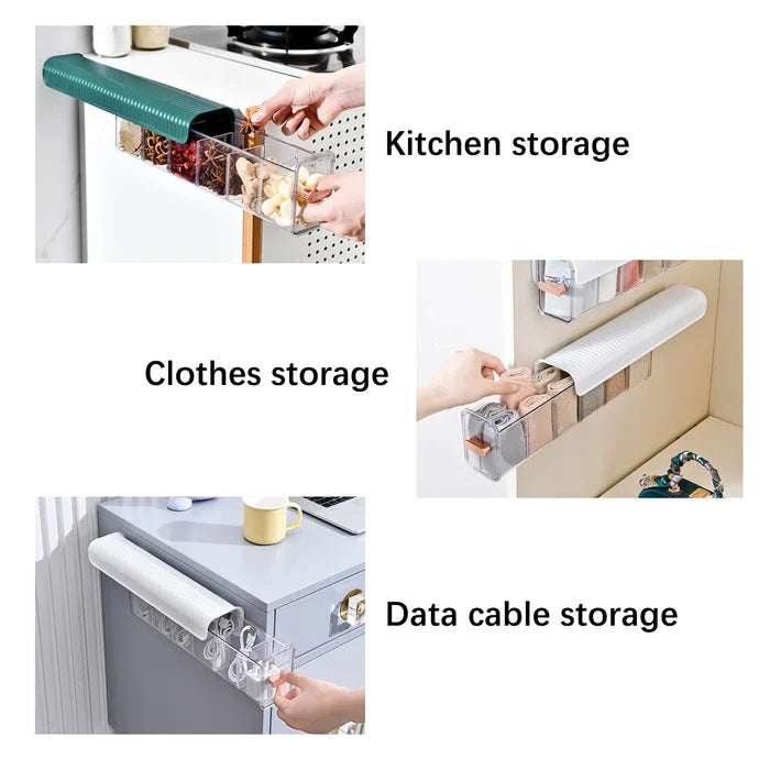 Luxora Wall-Mounted Underwear Storage with Clear Window