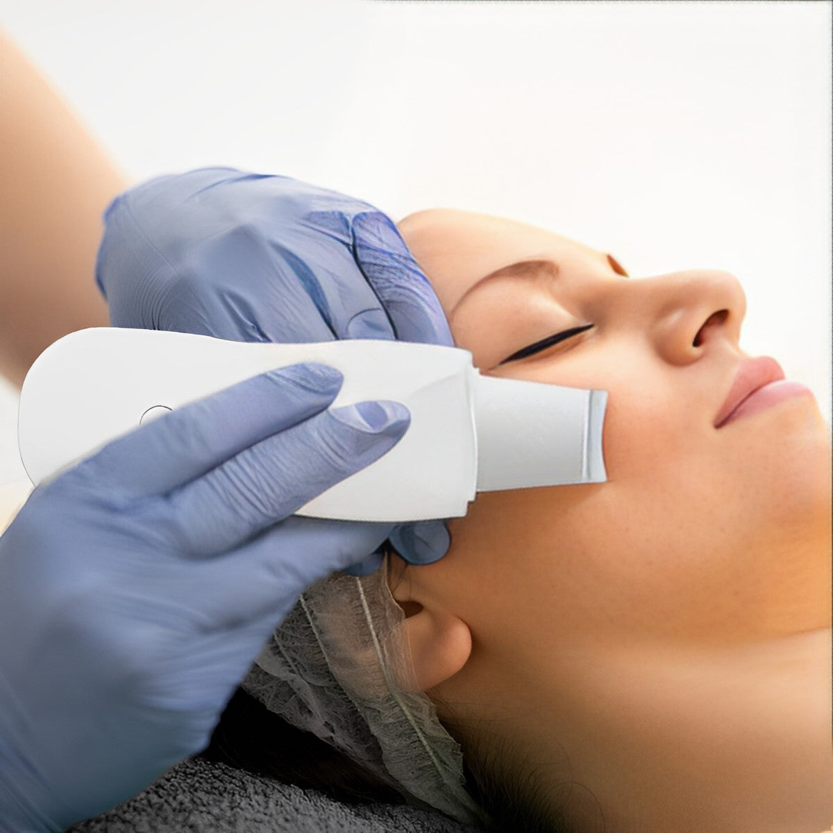 RoyaleGlow Top-Rated Ultrasonic Skin Scrubber Spatula