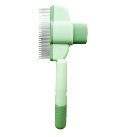 Luxora Flea Comb For Dogs And Cats With Self-Cleaning Feature