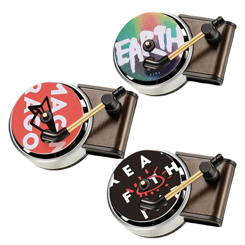 RoyaleGlow Retro Vinyl Car Air Freshener Diffuser
