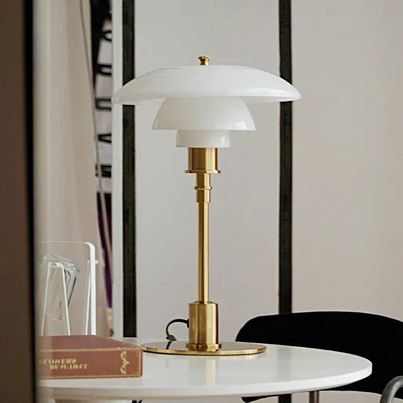 RoyaleGlow Aimon Desk Lamp with Art Deco Design