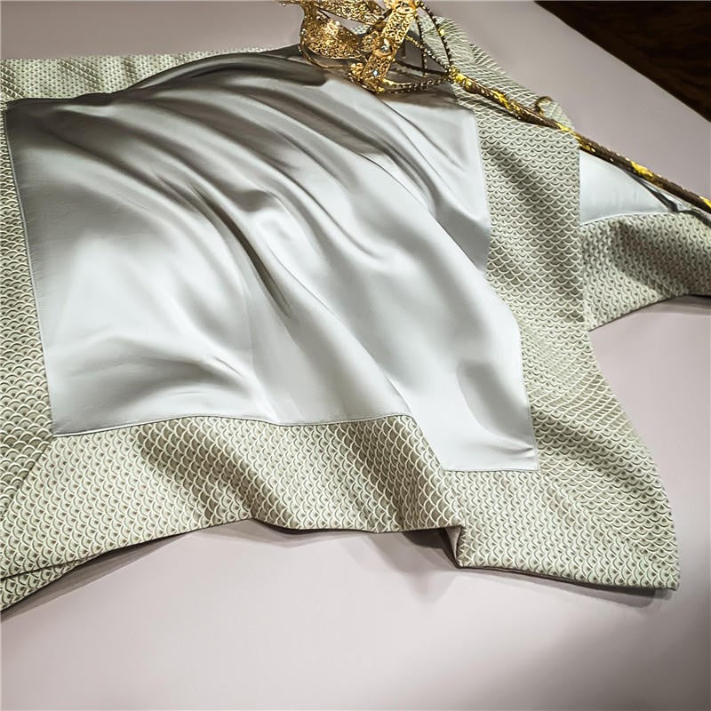 RoyaleGlow Artisan Luxury Duvet Cover Set Egyptian Cotton 1200 TC