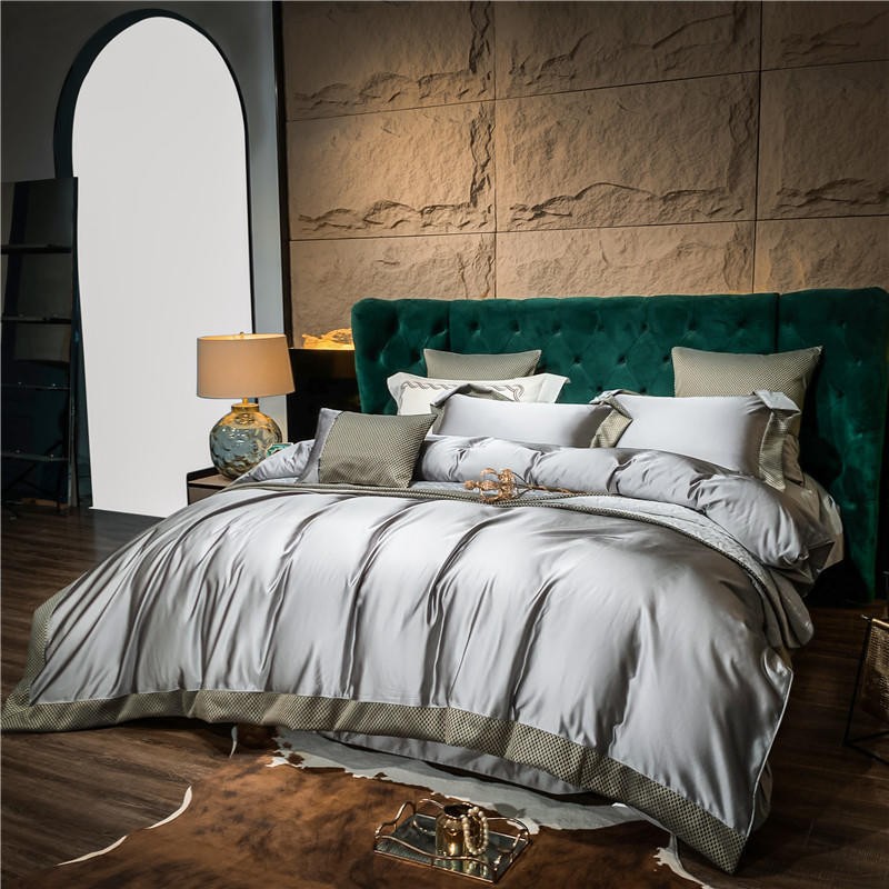 RoyaleGlow Artisan Luxury Duvet Cover Set Egyptian Cotton 1200 TC