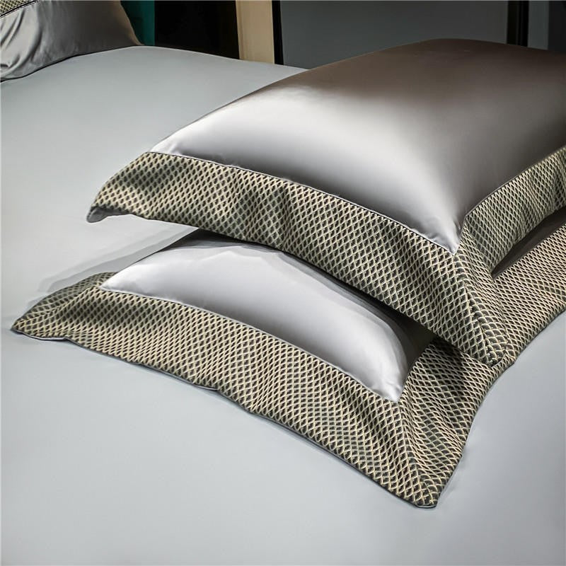 RoyaleGlow Artisan Luxury Duvet Cover Set Egyptian Cotton 1200 TC
