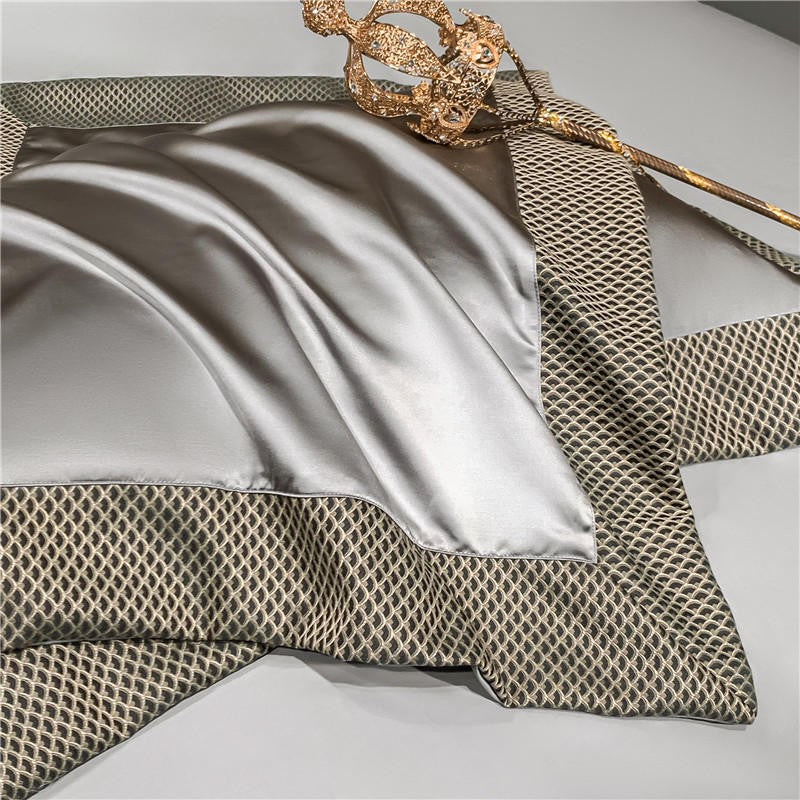 RoyaleGlow Artisan Luxury Duvet Cover Set Egyptian Cotton 1200 TC