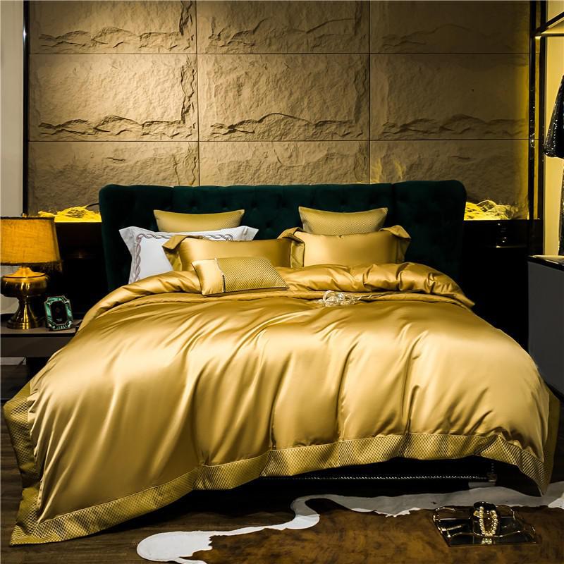 RoyaleGlow Artisan Luxury Duvet Cover Set Egyptian Cotton 1200 TC