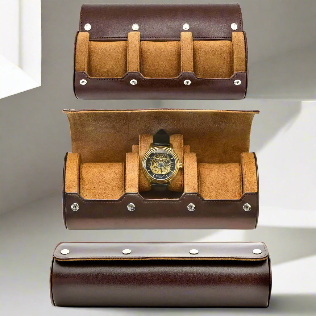 Luxora Premium Watch Travel Case for Secure Storage