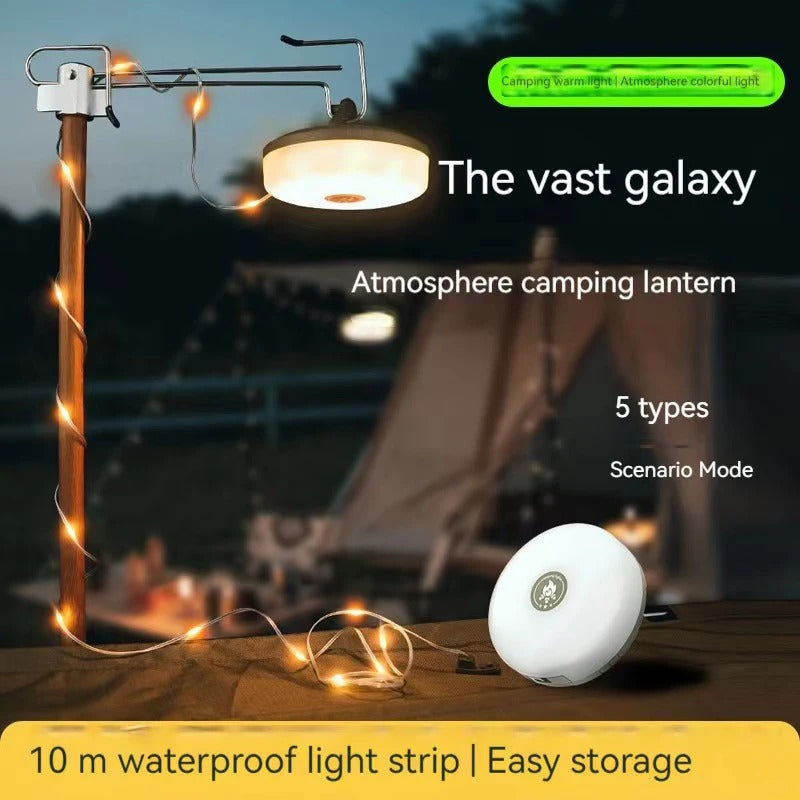 LuxRoyale Outdoor String Light with 250 Lumens and 5 Modes