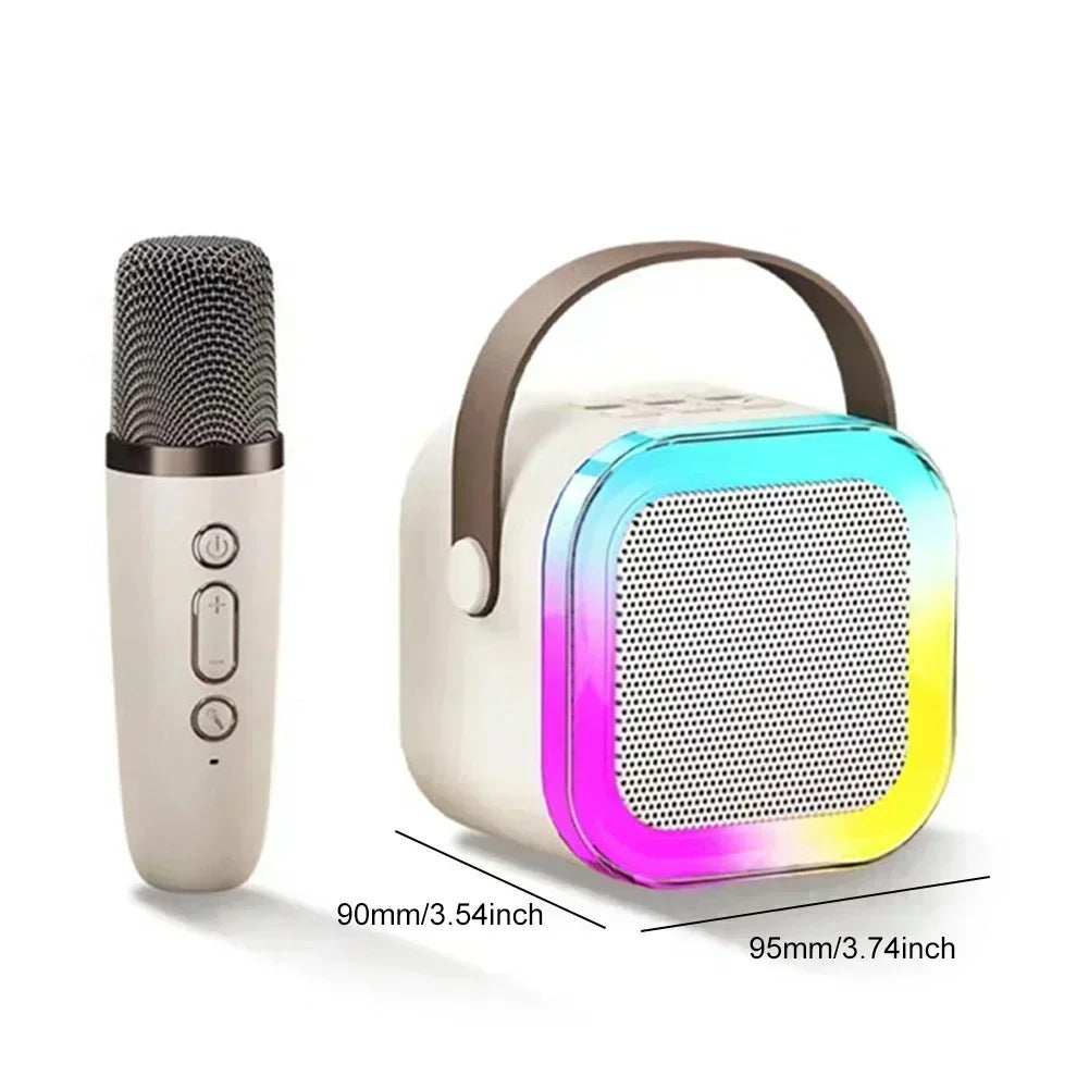 Royaleva Portable Karaoke Machine With 2 Microphones