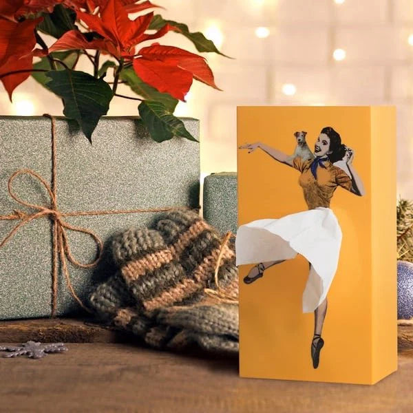 Luxora Flying Skirt Tissue Box Fun Home Decor Item