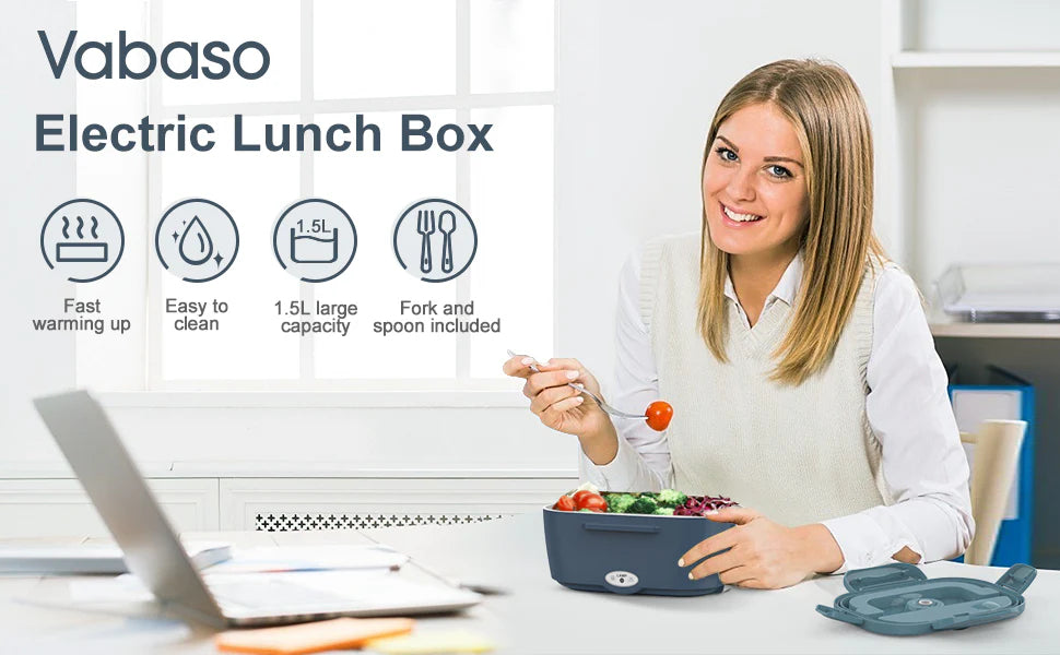 Royaleva Fast Heating Electric Lunch Box for Adults