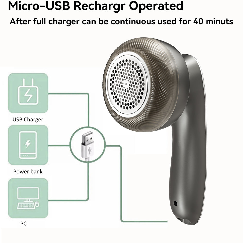 Royaleva Lint Remover with 6 Stainless Steel Blades